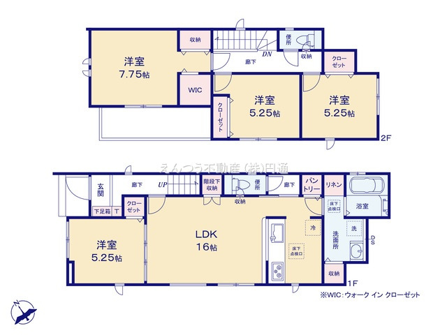 グラファーレ港陽1棟の間取り