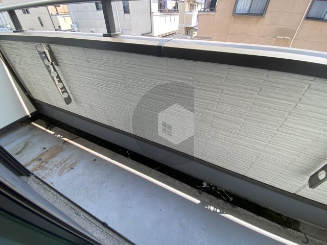 サンシャイン菱江のバルコニー