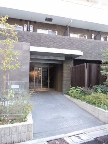 ハーモニーレジデンス神楽坂のエントランス