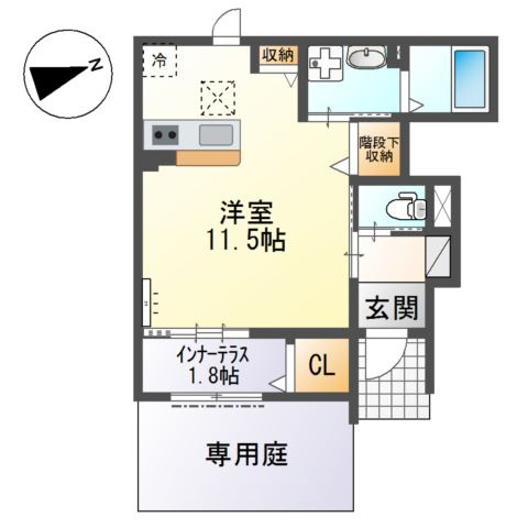 ウィステリアハイツⅠの間取り