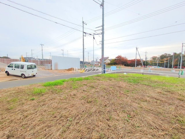 所沢市上安松・全2区画　建築条件なし土地　1号地　～更地～の周辺|現地写真（2025年11月13日撮影）