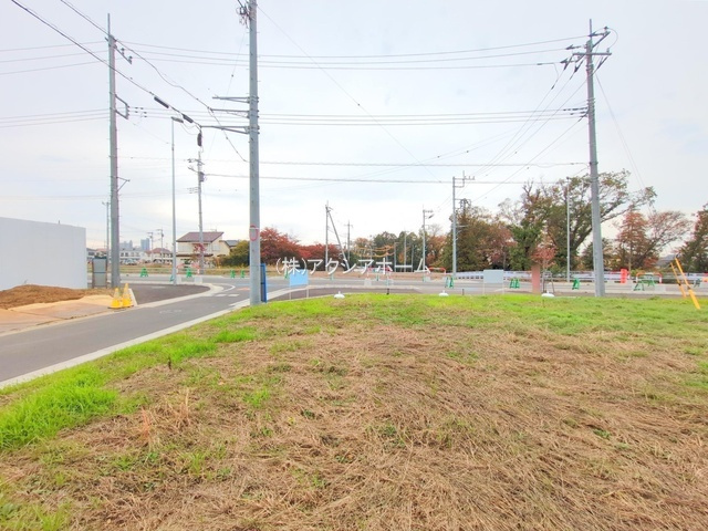所沢市上安松・全2区画　建築条件なし土地　1号地　～更地～の周辺|現地写真（2025年11月13日撮影）
