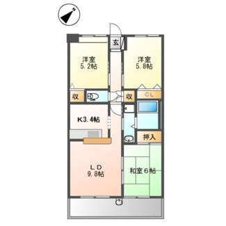 【間取り】 | グランディール高野台