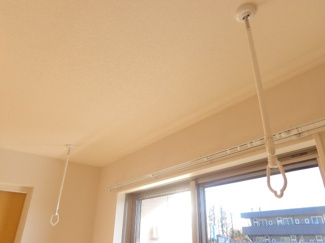 【設備】 | クラーヴォ | 室内物干し