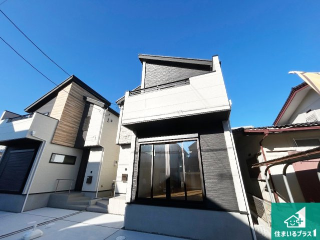 神戸市北区鈴蘭台北町　第2期　新築一戸建ての外観|お客様に長く安心して住んでいだだける事にこだわった家づくり！住んでからのアフターサービスにもしっかりと取り組んでいます！