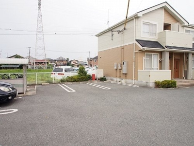 【駐車場】 | サニーハートＢ | カースペースがあります