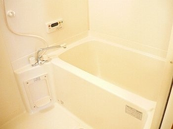 【浴室】 | サニーハートＢ | 落ち着いた空間のお風呂です