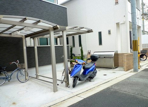 フジパレス諏訪ノ森Ⅲ番館のその他共用部分|駐輪場です。