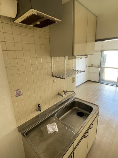 メゾン・ド・リベルテ　駅近　敷金０　礼金0　敷地内ゴミ置場　のキッチン