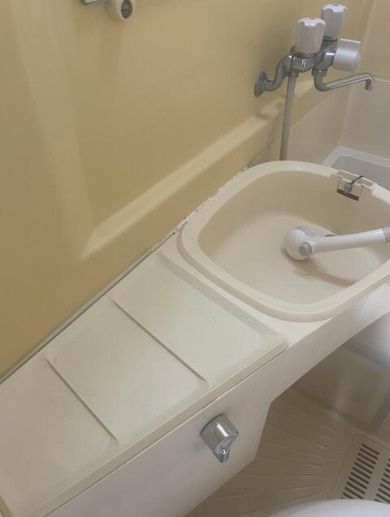 メゾン・ド・リベルテ　駅近　敷金０　礼金0　敷地内ゴミ置場　の浴室