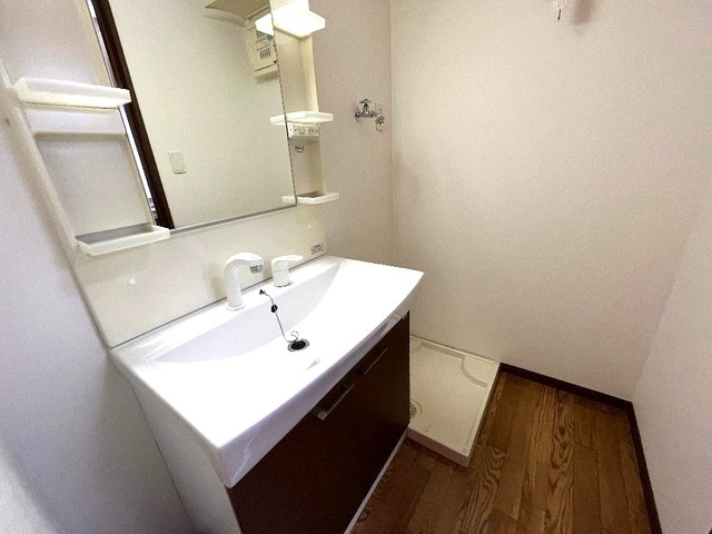 ハーベストの洗面所