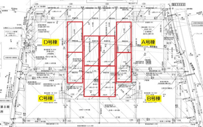 【区画図】 | グランソフィア木野目Ⅱ　D号棟