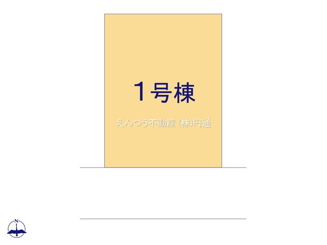 神松町1期の区画図