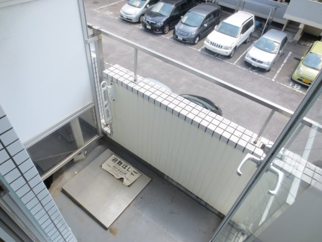 ベルフォーレのバルコニー