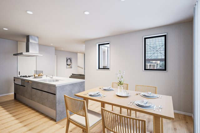 新築戸建　富士市石坂2期　全２棟の完成予想図|※パースはイメージです