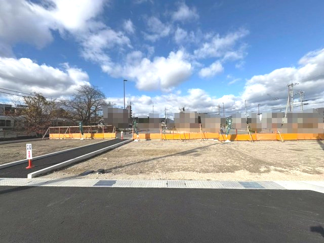【建築条件無売土地】亀岡市千代川町今津2丁目の外観|区画整う広々とした分譲地です。