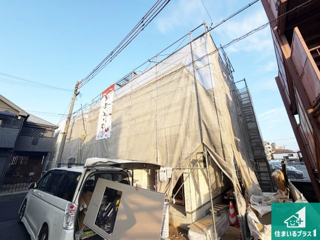 明石市貴崎　第4期　新築一戸建ての外観|現在の進捗状況です！順調に作業進行中、完成が待ち遠しいです！詳細の間取り等、お気軽にお問い合わせください！