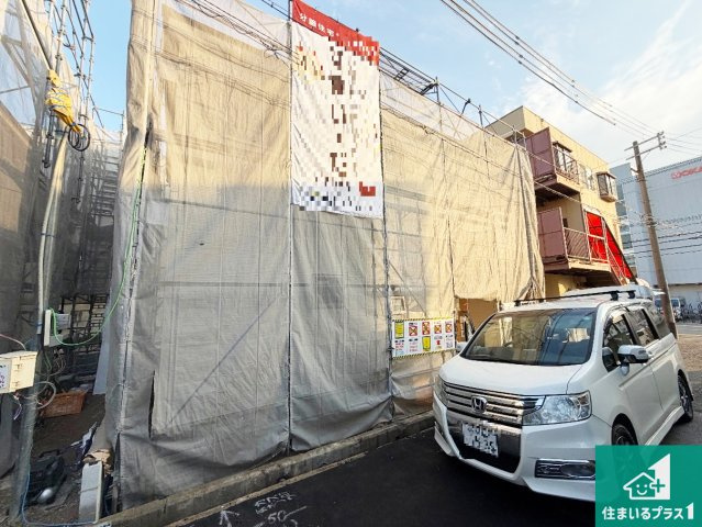 明石市貴崎　第4期　新築一戸建ての外観|周辺は落ち着いた街並みの住宅地！子育てがしやすい住環境です！まだ未完成ですが、現地でしかわからない事もございます。是非一度ご覧ください。