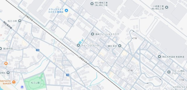 明石市貴崎　第4期　新築一戸建ての地図