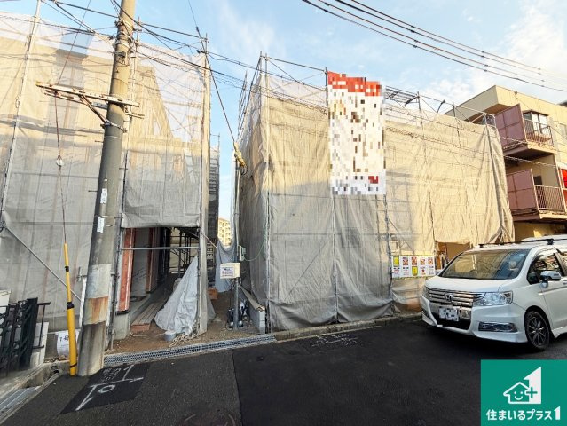 明石市貴崎　第4期　新築一戸建ての外観|現在の進捗状況です！順調に作業進行中、完成が待ち遠しいです！詳細の間取り等、お気軽にお問い合わせください！