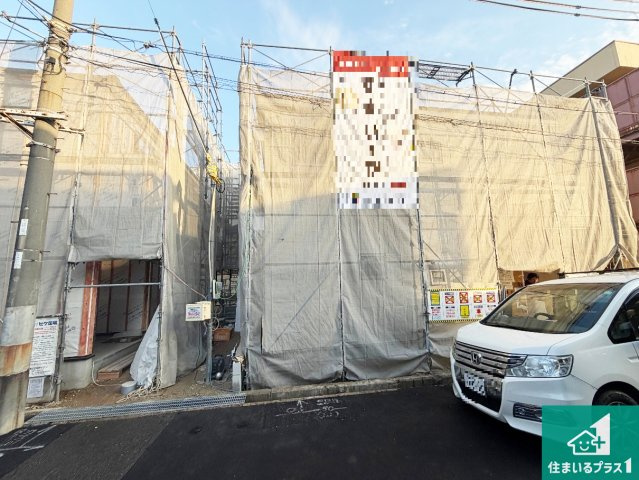明石市貴崎　第4期　新築一戸建ての外観|周辺は落ち着いた街並みの住宅地！子育てがしやすい住環境です！まだ未完成ですが、現地でしかわからない事もございます。是非一度ご覧ください。