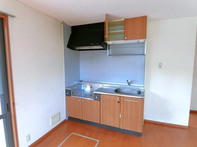 パティオ桜木のキッチン|きれいなキッチンです