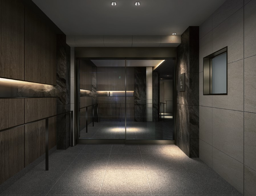 クレヴィスタ中野新橋Ⅱのエントランス