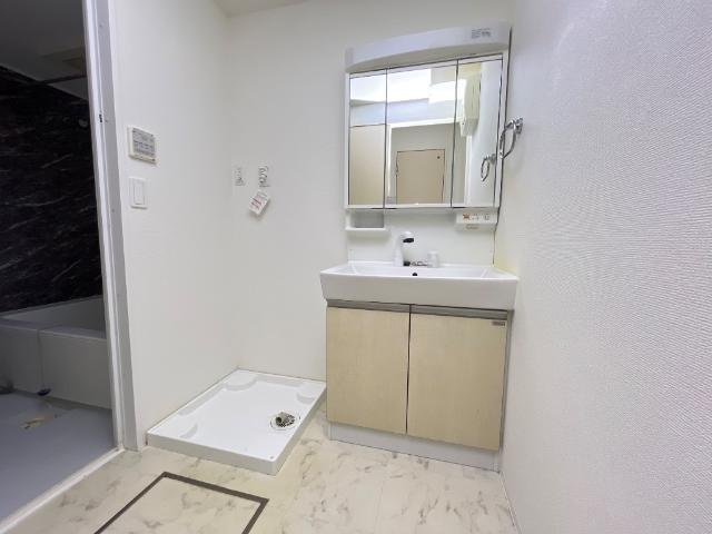 駿河ヴィラ　壱番館の洗面所|洗面