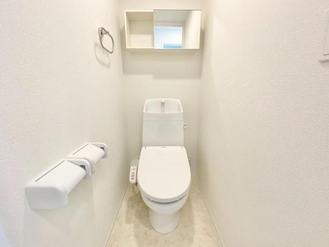 駿河ヴィラ　壱番館のトイレ|シャワー付トイレ