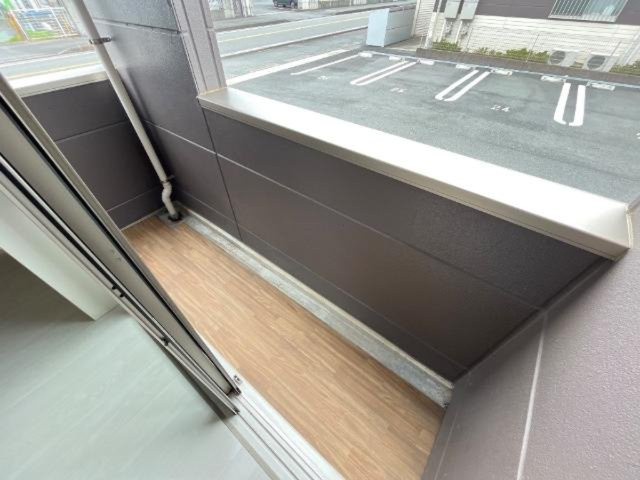 駿河ヴィラ　壱番館のバルコニー