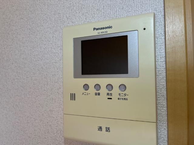 シャンテール弐番館のセキュリティ|モニターホン（イメージ）