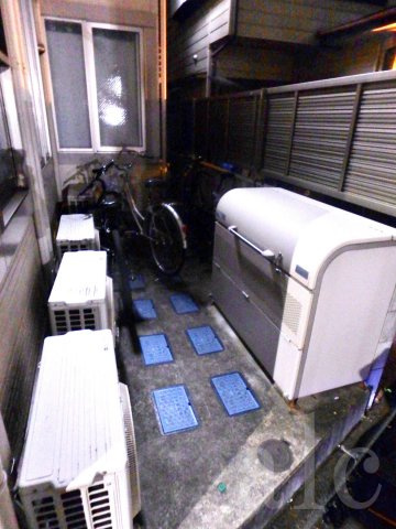 中野区沼袋１丁目のアパートのその他共用部分|敷地内ゴミ置き場