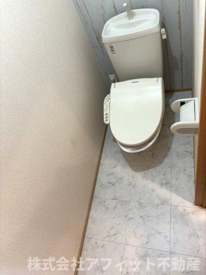 【トイレ】 | ヴィラ プレステージ | 温水洗浄暖房便座