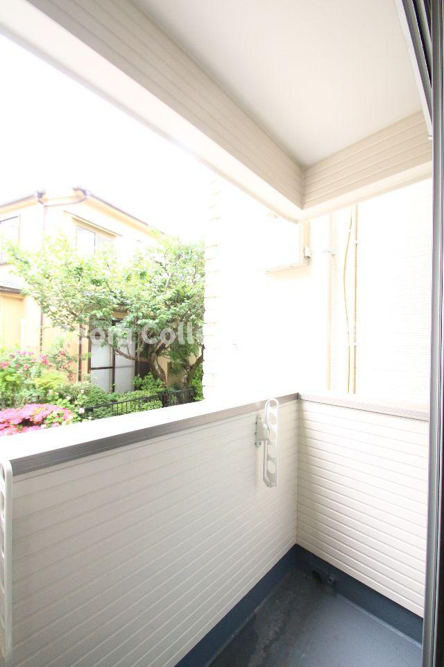 コルティーレ十条のバルコニー