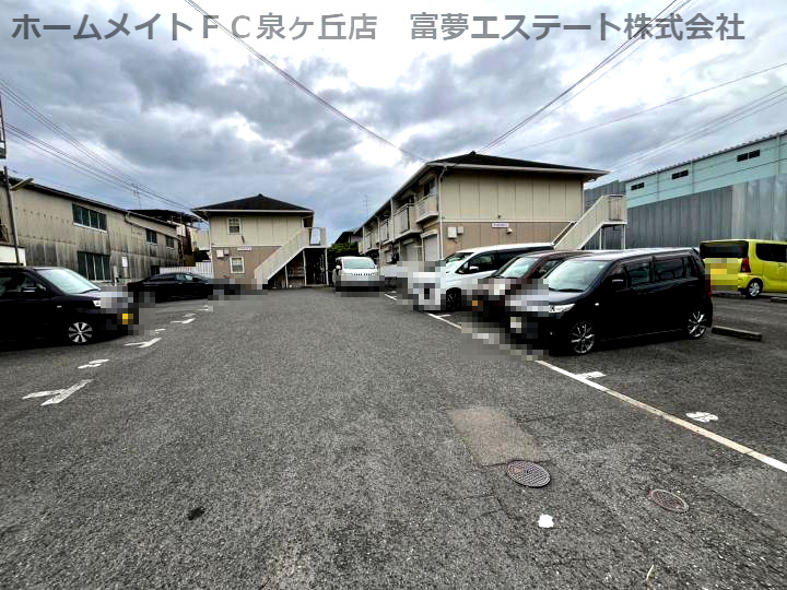 アーバンハイツⅢの駐車場