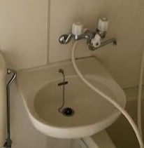 サニープレイスＳの洗面所