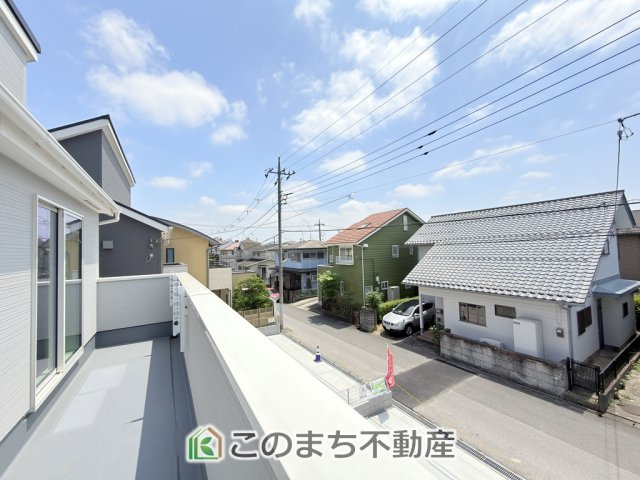 リナージュ宇都宮市富士見が丘2丁目24-1期の展望|バルコニーからの眺めです！