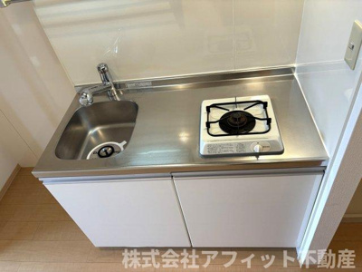 【キッチン】 | mano　castello　C棟 | 1口ガスコンロ