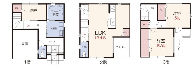 新築一戸建て　所沢市山口