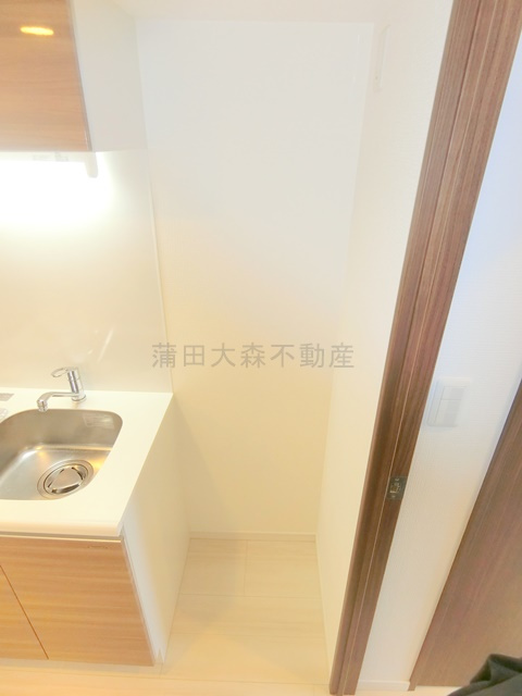 ウィリア矢口のキッチン|冷蔵庫置き場