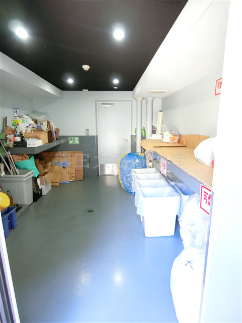 ウィリア矢口のその他共用部分|曜日時間関係なくゴミ出し可能な敷地内ゴミ捨て場