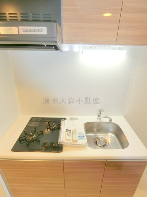 ウィリア矢口のキッチン|2口ガスシステムキッチン