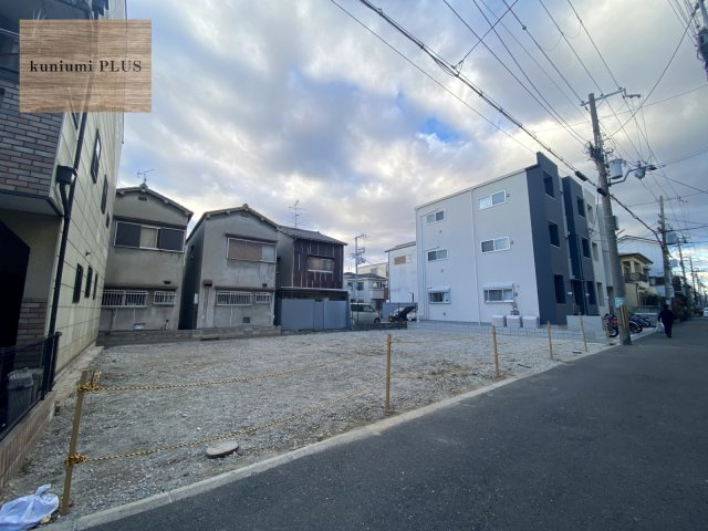 大阪市東成区大今里2丁目の前面道路含む現地写真