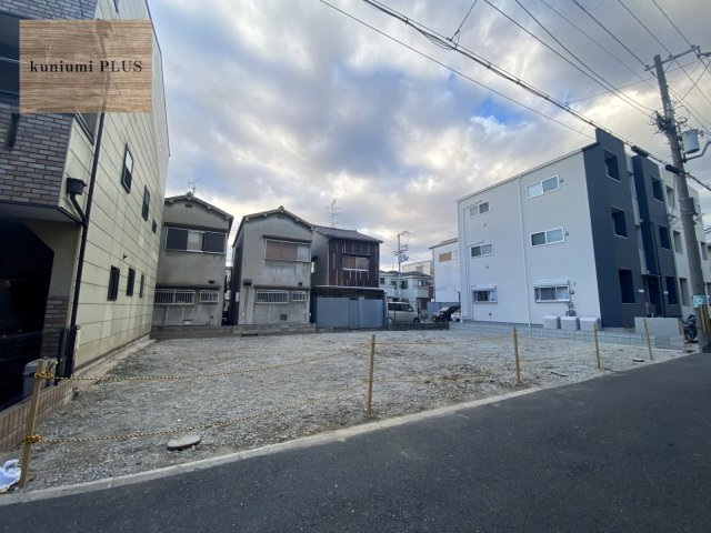 大阪市東成区大今里2丁目の前面道路含む現地写真