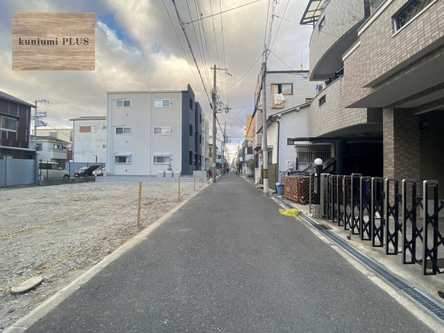 大阪市東成区大今里2丁目の前面道路含む現地写真