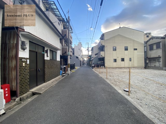 大阪市東成区大今里2丁目の前面道路含む現地写真
