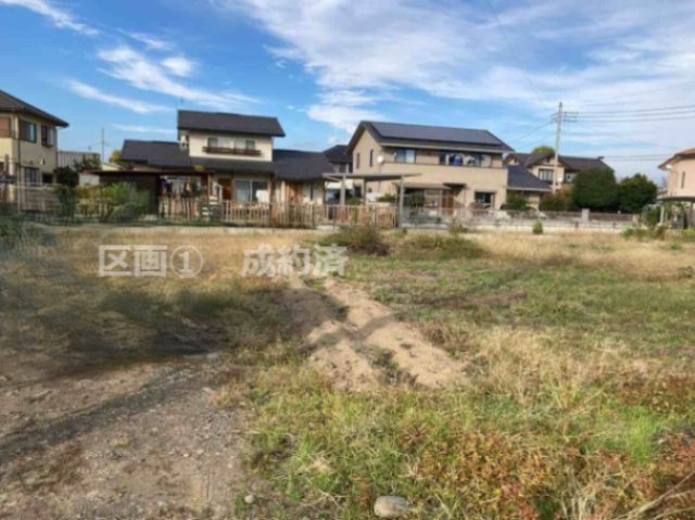 前橋市笂井町２区画売地【建築条件付】の外観