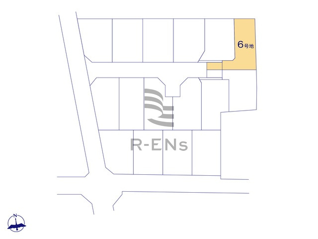 【区画図】 | 西東京市泉町３丁目　売地　６区画 | 全16区画の新しい街の誕生です