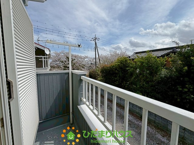 杉戸町屏風　中古一戸建てのバルコニー