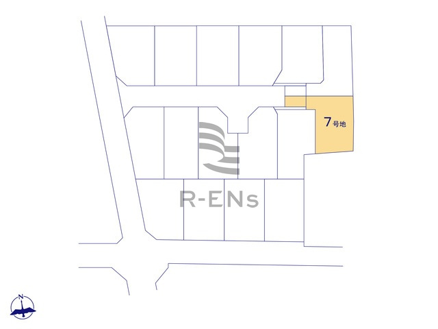 【区画図】 | 西東京市泉町３丁目　売地　７区画 | 全16区画の新しい街の誕生です